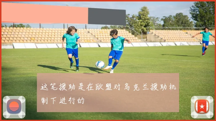 这笔援助是在欧盟对乌克兰援助机制下进行的